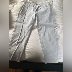 Loft striped capri’s worn 1x